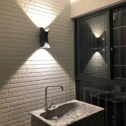 מנורת קיר מודרנית עמיד למים אור קיר חצר מרפסת מסדרון