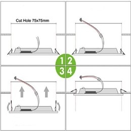 ציור מודרני עכשווי מתכת פלאש הר