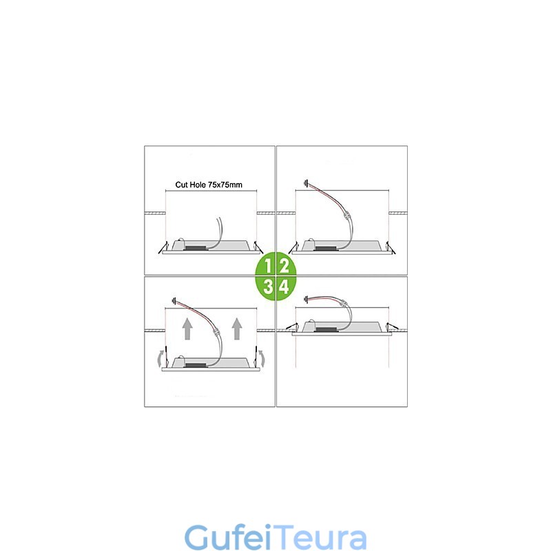 ציור מודרני עכשווי מתכת פלאש הר