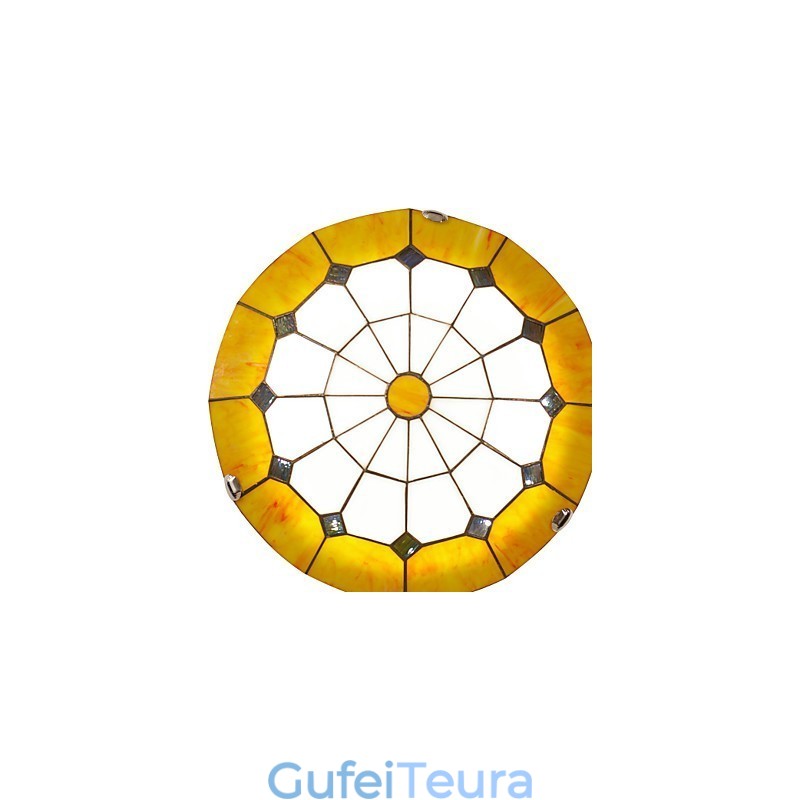 מנורת תקרה של מנורת הים התיכון רומנטית קוטר 40 ס"מ