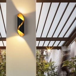 מנורת קיר מודרנית עמיד למים מסדרון אור קיר