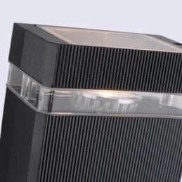 אורות קיר פשוטים מאלומיניום עמיד למים מנורת קיר מרפסת חצר