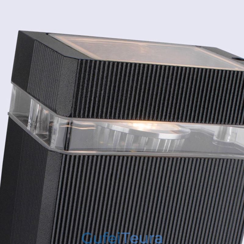 אורות קיר פשוטים מאלומיניום עמיד למים מנורת קיר מרפסת חצר