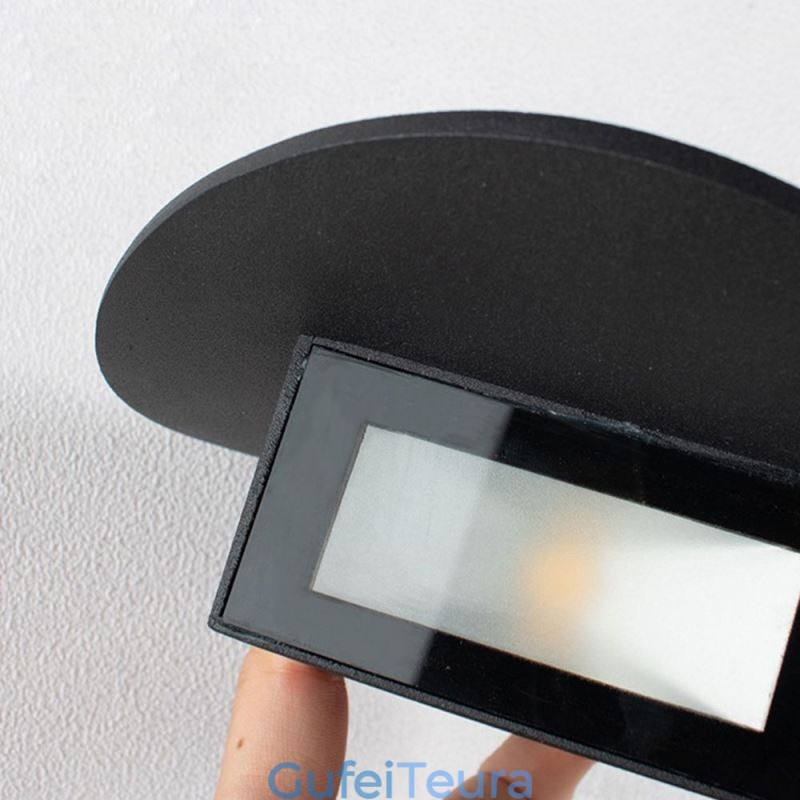 מנורת קיר אלומיניום תאורת מרפסת חיצונית לגינה