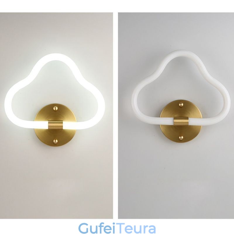 אור קיר בצורת ענן אורות דקורטיביים