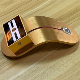 אור פמוט מנורת קיר מאלומיניום מינימליסטי