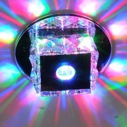 קריסטל Mini Style Glass Flush Mount Kids