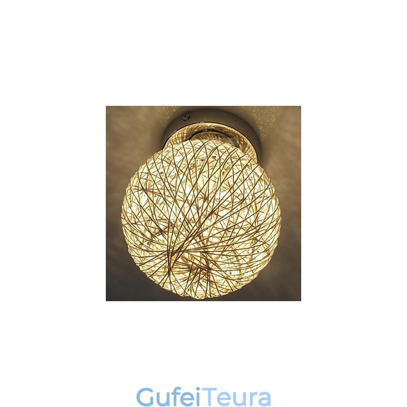 פנס גלובוס מודרני עכשווי כרום מתכת אחיד