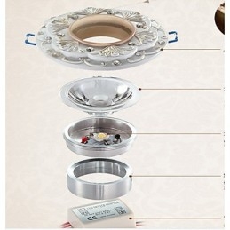 אורות ספוט מיני סטייל שרף קלאסי מסורתי