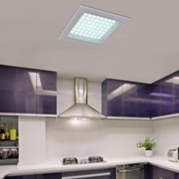 Modern Flush Mount Lights בצורת ריבוע