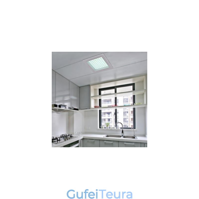 Modern Flush Mount Lights בצורת ריבוע