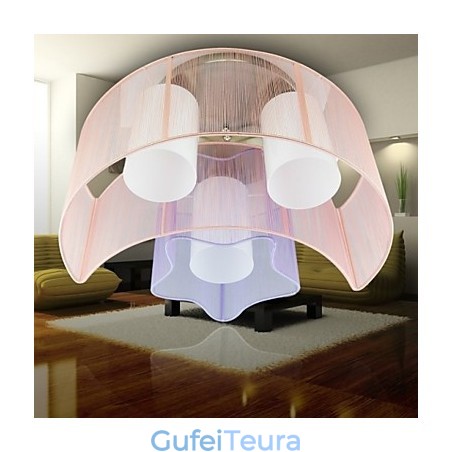 ציור קו כוכבים רומנטיים הירח לספוג כיפת אור מנורת