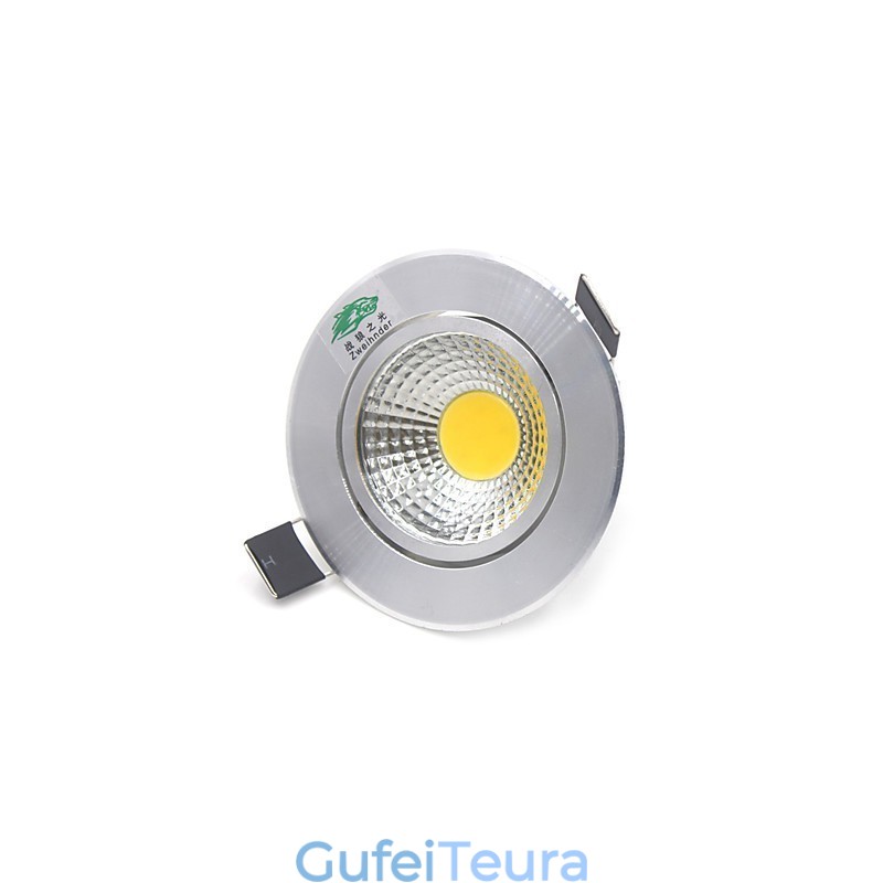 4 יחידות Zweihnder 3W 300Lm COB מנורת תקרה Downlight אור לבן חם