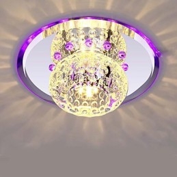 מנורת קריסטל Smd CreativeTube Spotlight לספוג אור כיפת