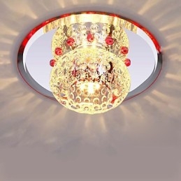 מנורת קריסטל Smd CreativeTube Spotlight לספוג אור כיפת