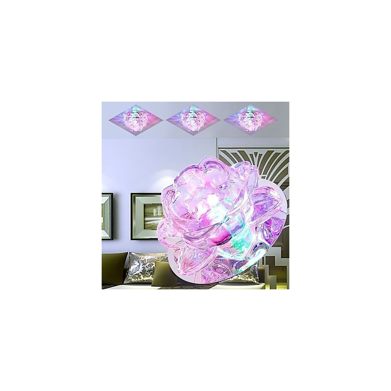 מנורת קריסטל Smd CreativeTube Spotlight לספוג אור כיפה