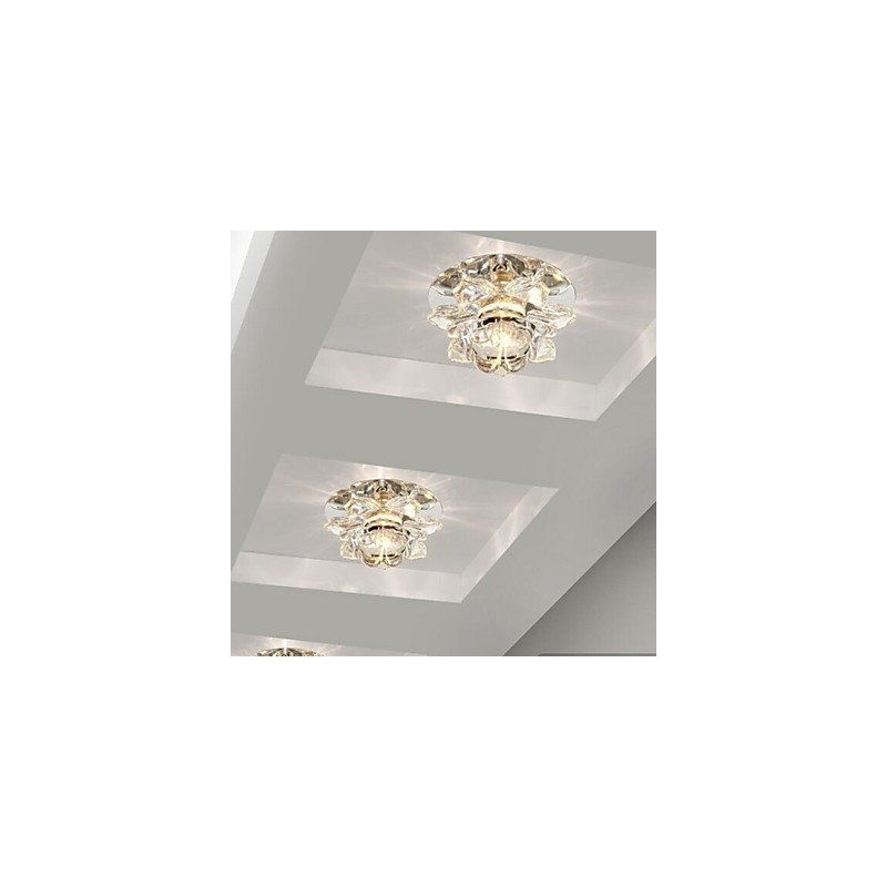 מנורת קריסטל Smd CreativeTube Spotlight לספוג אור כיפה