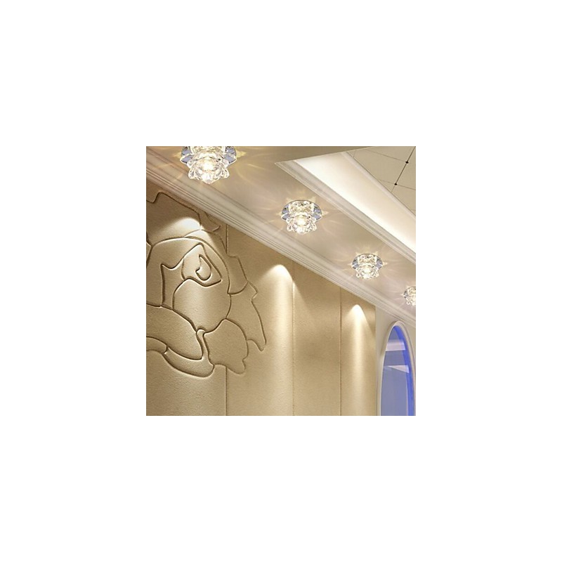 מנורת קריסטל Smd CreativeTube Spotlight לספוג אור כיפה