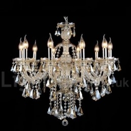 קוניאק קריסטל צבע תליון אור קריסטל מודרני עכשווי מסורתי קלאסי רטרו פנס מדינה