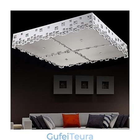 Crystal Flush Mount Modern Contemporary Metal Crystal Flush Mount Modern Contemporary Metal