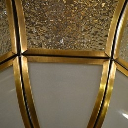 אורות ספוט מתכת פליז בסגנון מיני קלאסי מסורתי