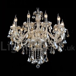 קוניאק קריסטל צבע תליון אור קריסטל מודרני עכשווי מסורתי קלאסי רטרו פנס מדינה