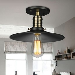 Country Designers Mount Flush Mount