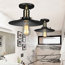 Country Designers Mount Flush Mount