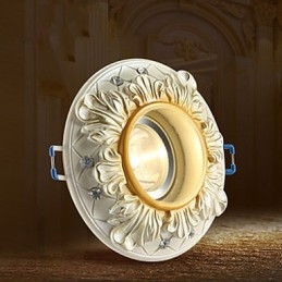 10*3.5 ס"מ מנורת צינור תקרה כפרית בסגנון אירופה סוג ספיגת כיפת אור מנורת