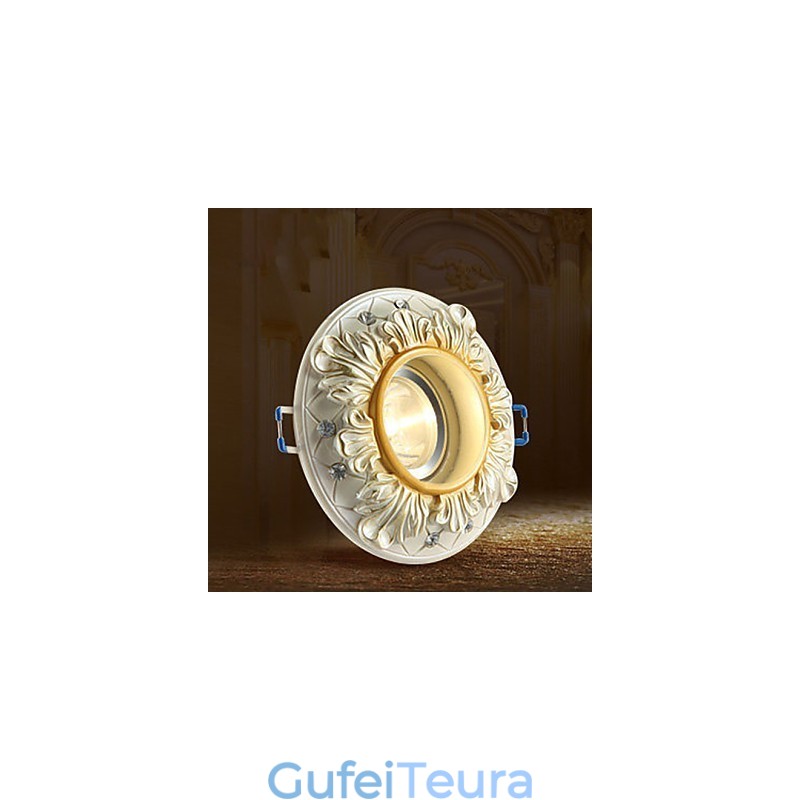 10*3.5 ס"מ מנורת צינור תקרה כפרית בסגנון אירופה סוג ספיגת כיפת אור מנורת