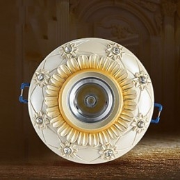 10*3.5 ס"מ מנורת צינור תקרה כפרית בסגנון אירופה סוג ספיגת כיפת אור מנורת