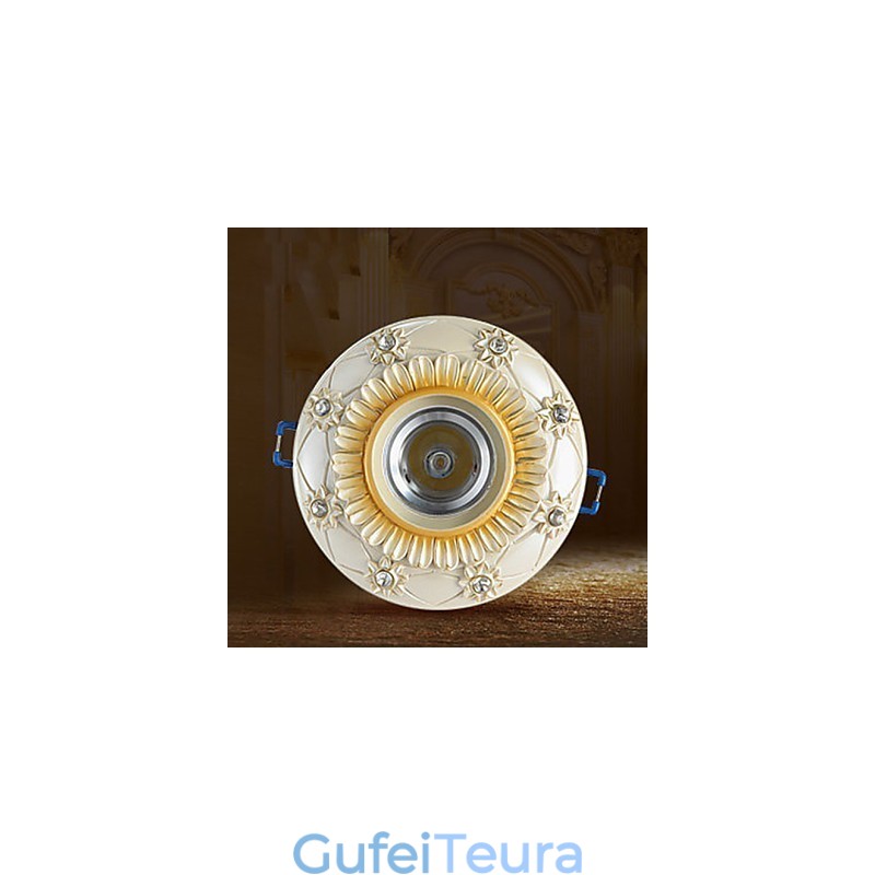 10*3.5 ס"מ מנורת צינור תקרה כפרית בסגנון אירופה סוג ספיגת כיפת אור מנורת