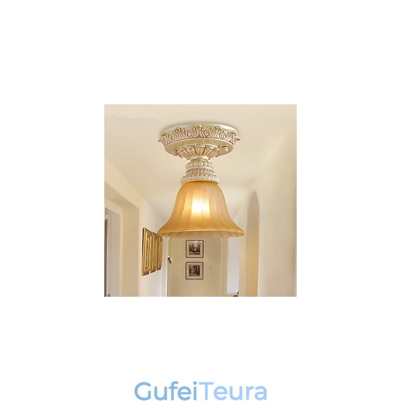 ציור בסגנון מיני קלאסי מסורתי שרף אורות נקודתיים