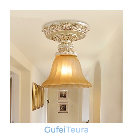 ציור בסגנון מיני קלאסי מסורתי שרף אורות נקודתיים