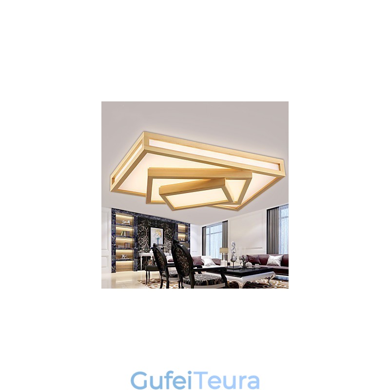 מודרני עכשווי מיני סטייל ציור עץ במבוק פלאש הר