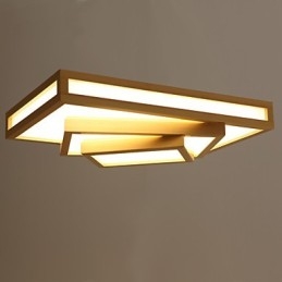 מודרני עכשווי מיני סטייל ציור עץ במבוק פלאש הר