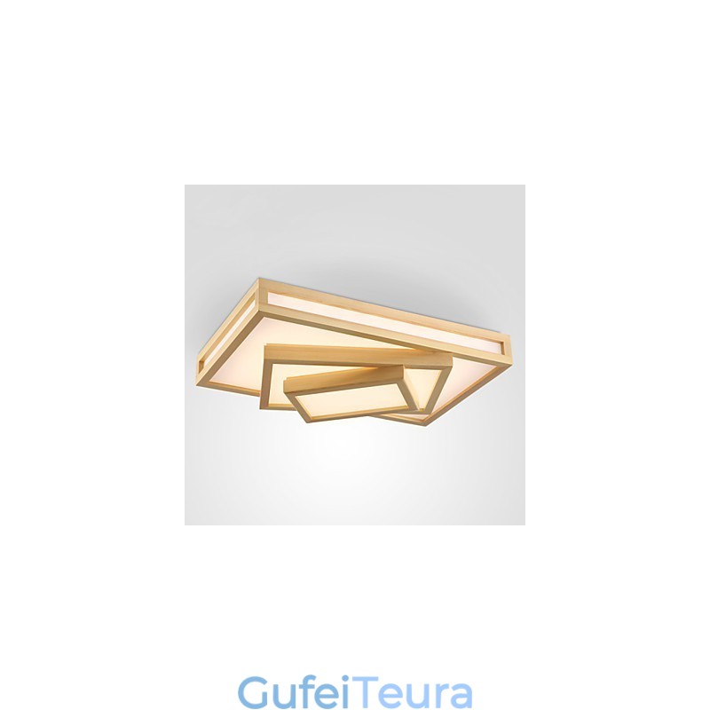 מודרני עכשווי מיני סטייל ציור עץ במבוק פלאש הר