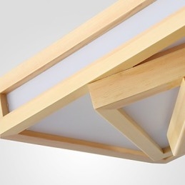 מודרני עכשווי מיני סטייל ציור עץ במבוק פלאש הר