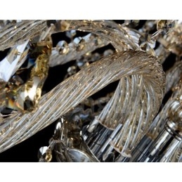 קוניאק קריסטל צבע תליון אור קריסטל מודרני עכשווי מסורתי קלאסי רטרו פנס מדינה