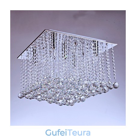 Flush Mount Crystal Modern Contemporary Metal Flush Mount Crystal Modern Contemporary Metal