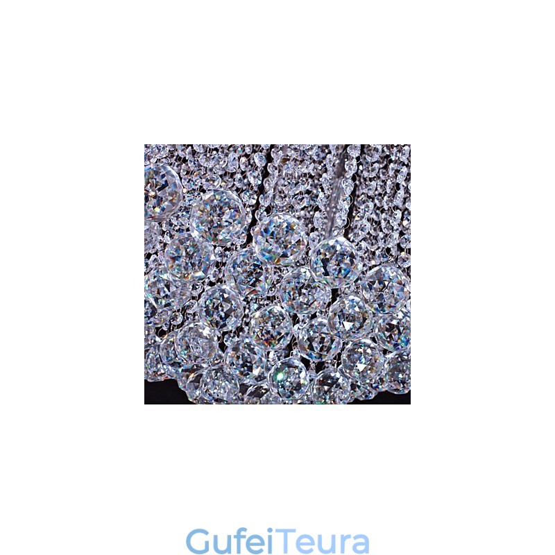 Flush Mount Crystal Modern Contemporary Metal