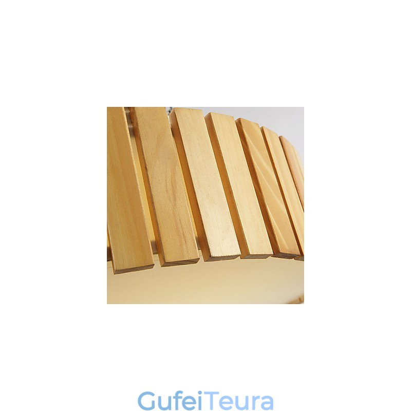 Flush Mount Traditional Classic Wood Bamboo