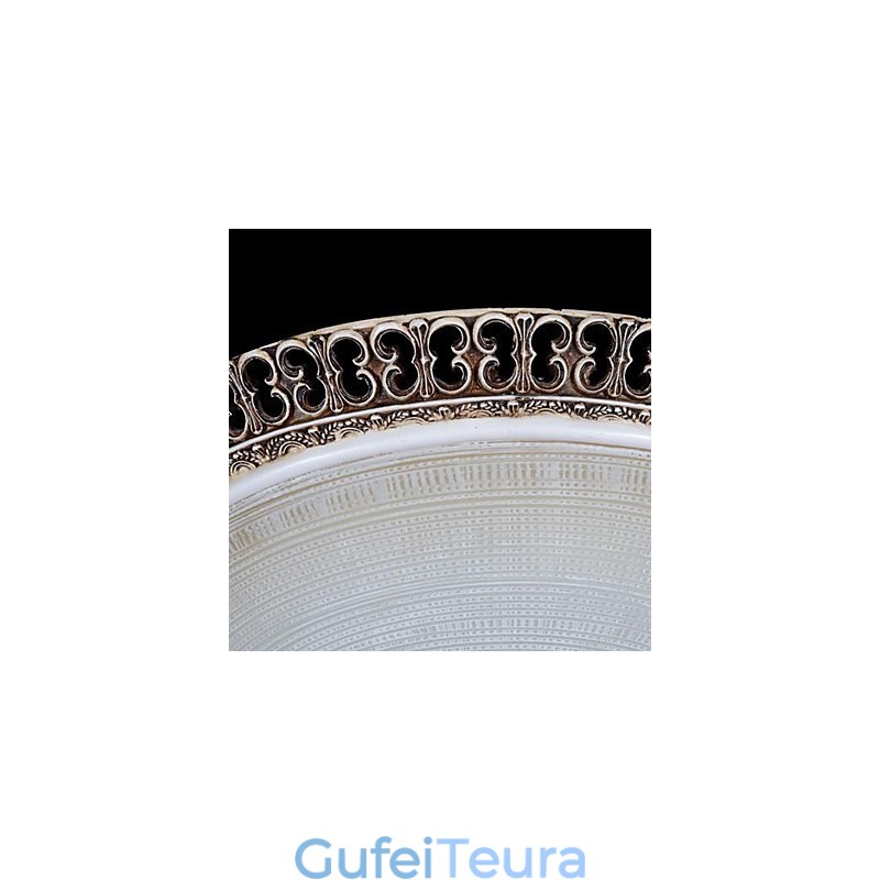 חום כהה פלאש הר בהיר זכוכית שרף דפוס גילוף אירופאי קלאסי