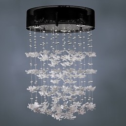 מתלה מודרנית למחצה עם 3 אורות פרפר