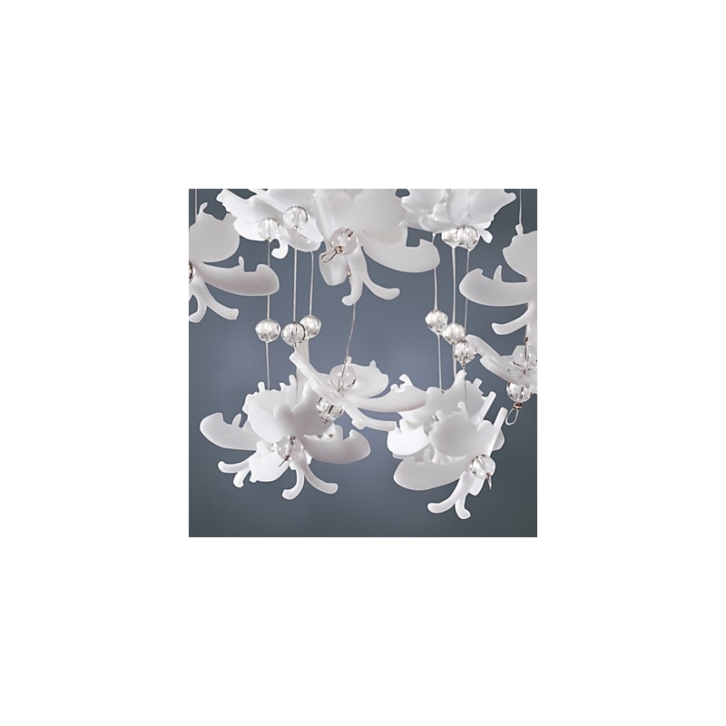 מתלה מודרנית למחצה עם 3 אורות פרפר