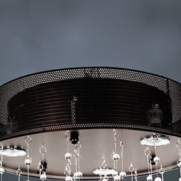 מתלה מודרנית למחצה עם 3 אורות פרפר