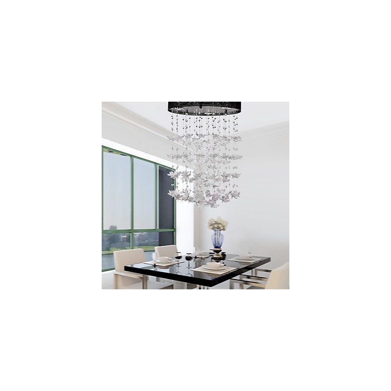 מתלה מודרנית למחצה עם 3 אורות פרפר