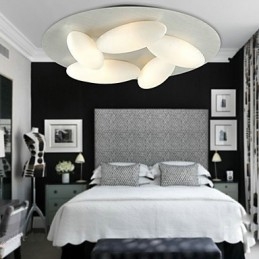 אבזר מודרני עם 5 נורות (בסיס נורות G9)