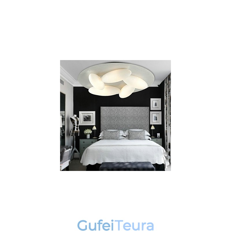 אבזר מודרני עם 5 נורות (בסיס נורות G9)