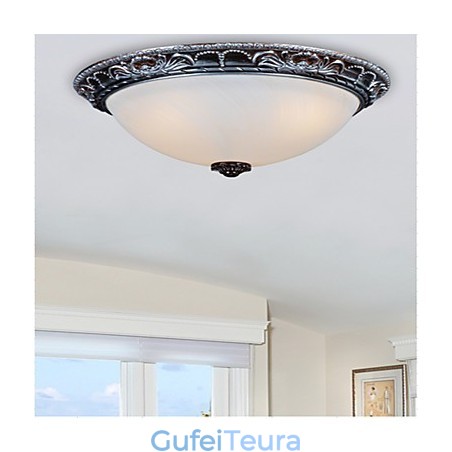 Flush Mount Vintage Traditional Classic Classic Rtro Bowl Resin Flush Mount Vintage Traditional Classic Classic Rtro Bowl Resin